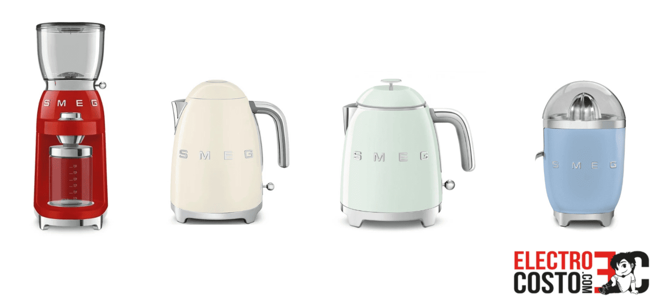 colores pequeños electrodomésticos SMEG