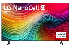 TV LG?65NANO81T3A negro de 65? NanoCell 4K con Smart?TV, Dolby?Vision y webOS. Imagen vibrante, colores precisos y funciones inteligentes para disfrutar al máximo.