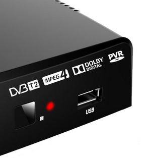 Sintonizador TDT Aura ARIES T2 HDMI USB 2.0 Negro
