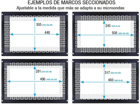 Marco Microondas Medidas - Plastimodul®