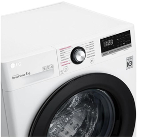 Lavadora LG F4WV3008S6S C 8Kg 1400Rpm Blanco 