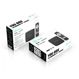 Receptor Android TV 4K You-Box con TDT - Youin
