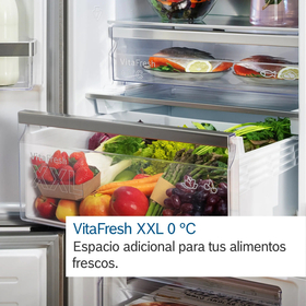 Frigorífico Combi BOSCH KGN39VIBT (No Frost - 203 cm - 363 L - Inox)