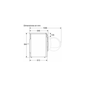 Secadora Balay 3SB090B de 9Kg - Electrochollo