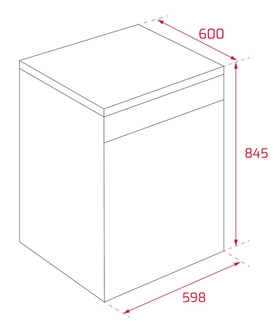 Teka DFS 16610 Lavavajillas 60cm Inox