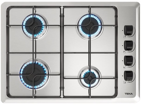 TEKA HLX-540-KL INOX - Placa de Gas Butano 60CM 