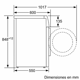 Lavadora Balay 3TS973X B 7Kg 1200 Rpm Acero Mate - Lavadoras 7Kg carga -  Lavadoras - Electrodomésticos 