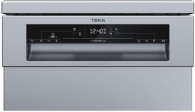 ▻ Lavavajillas libre instalación Teka DFS 74850 Inox Inverter, 45 cm, Apertura Automática, 10 cubiertos, Tercera bandeja, Clase D