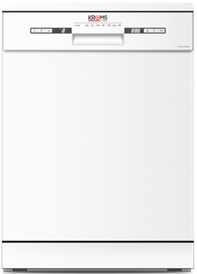Lavavajillas 60CM KROMSLINE KLVM-60W2D Blanco 12 Servicios