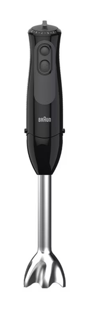  Braun MQ9037X Batidora de mano eléctrica, pequeña, negra :  Hogar y Cocina