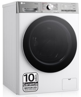 Lavadora de carga frontal LG F4WV3510S0W 10 kg 1400 RPM Blanco B - Lavadora  - Los mejores precios