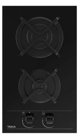 TEKA GBC-32000-KLB Negro - Placa de Gas Modular 30CM Gas Butano