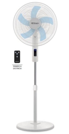ORBEGOZO SF 1240 Blanco - Ventilador de Pie 40CM