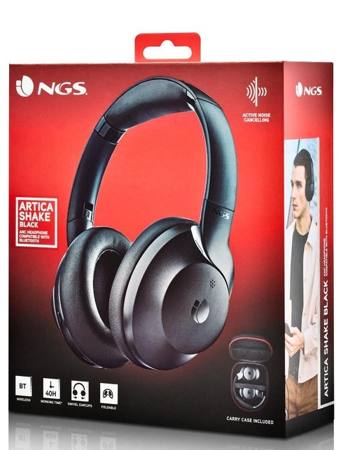 NGS ARTICA SHAKE - Auricular de Diadema Sin Cable