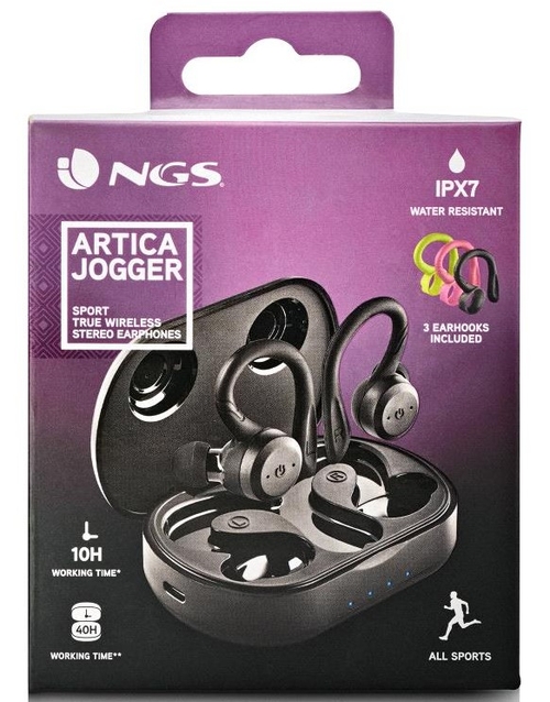 NGS ARTICA JOGGER - Auricular Inalámbrico Estuche