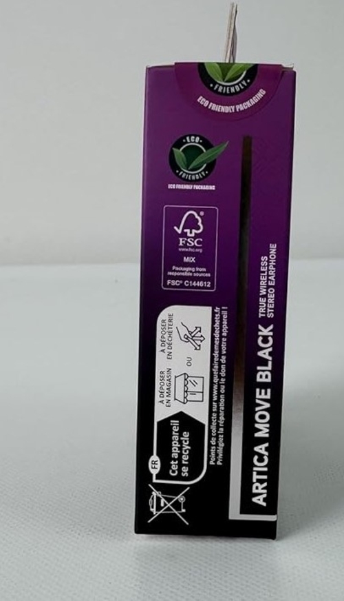 NGS ARTICA MOVE Negro - Auricular Inalámbrico Estuche