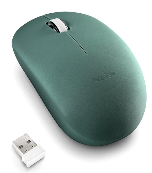 NGS FOG PRO Verde - Ratón Inalámbrico