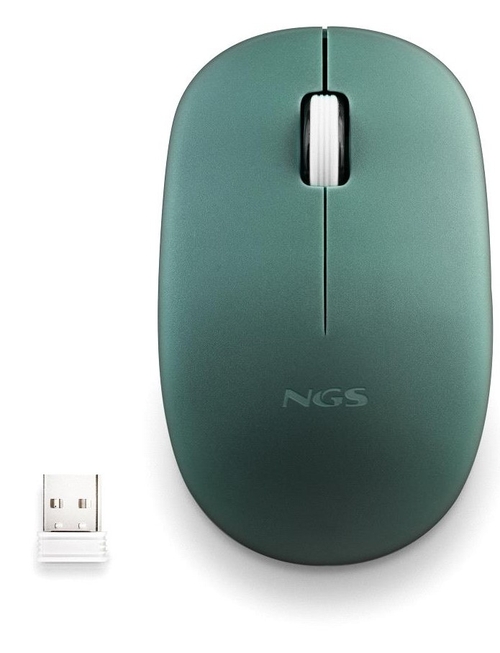 NGS FOG PRO Verde - Ratón Inalámbrico