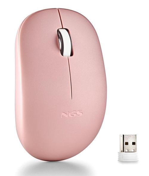NGS FOG PRO Rosa - Ratón Inalámbrico