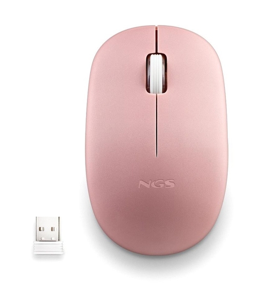 NGS FOG PRO Rosa - Ratón Inalámbrico