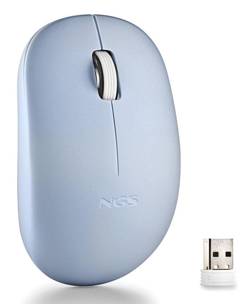 NGS FOG PRO Azul - Ratón Inalámbrico