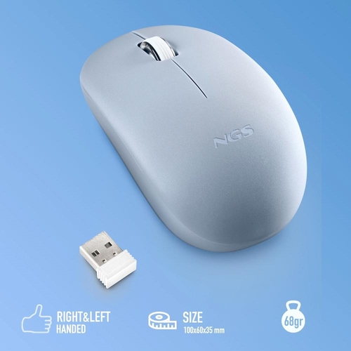 NGS FOG PRO Azul - Ratón Inalámbrico