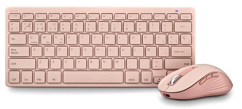NGS FANTASY KIT Rosa - Teclado + Ratón