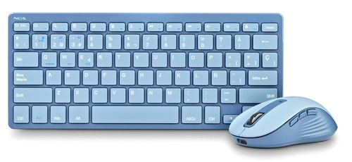 NGS FANTASY KIT Azul - Teclado + Ratón