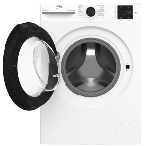 BEKO BM3WFT3821WB  Blanco - Lavadora Carga Frontal 8KG 1200RPM