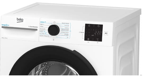 BEKO BM3WFT3821WB  Blanco - Lavadora Carga Frontal 8KG 1200RPM