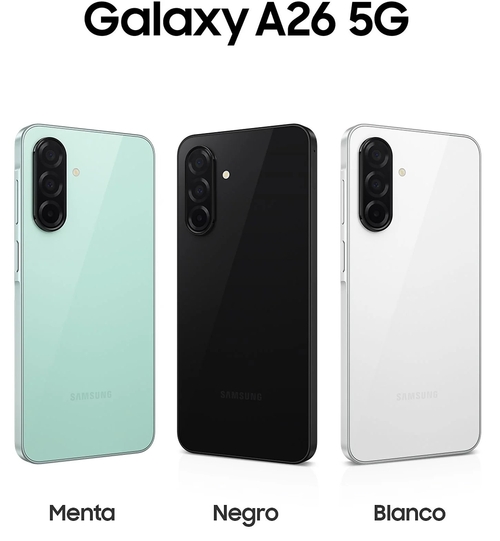 SAMSUNG GALAXY A26 Negro - Móvil 6.7" 8GB 256GB