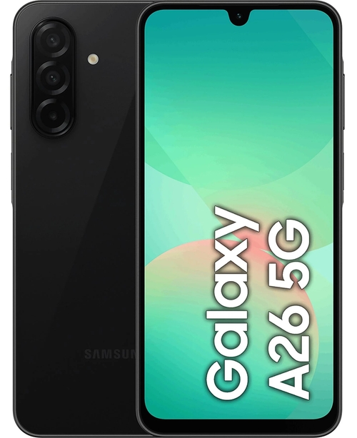 SAMSUNG GALAXY A26 Negro - Móvil 6.7" 8GB 256GB