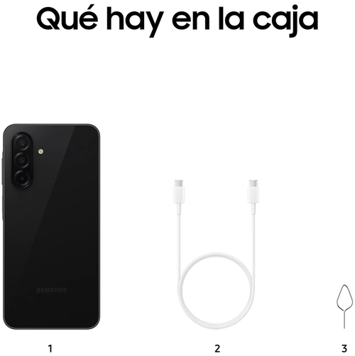 SAMSUNG GALAXY A26 Negro - Móvil 6.7" 8GB 256GB