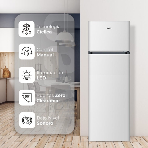 SVAN SF165501E Blanco - Frigorífico Dos Puertas Cíclico
