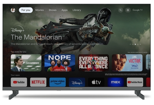THOMSON 55QG4S14 Negro - TV 55" QLED Smart TV