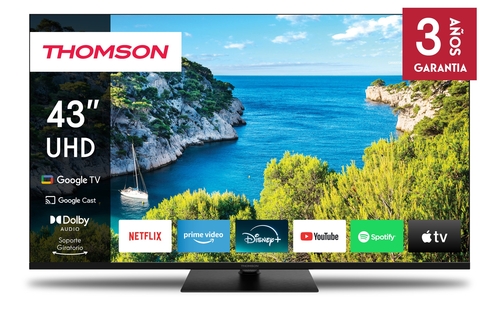 THOMSON 43UG5C14 Negro - TV 43" 4K UHD Smart TV
