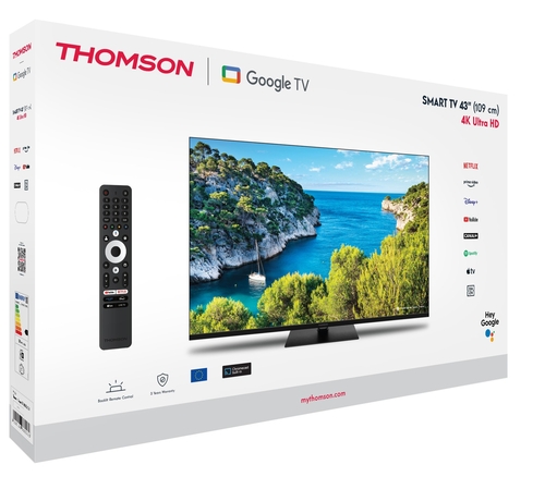 THOMSON 43UG5C14 Negro - TV 43" 4K UHD Smart TV