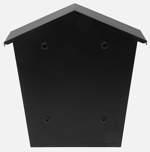 ABRILA OLENA Negro - Buzón de Correo Acero Galvanizado