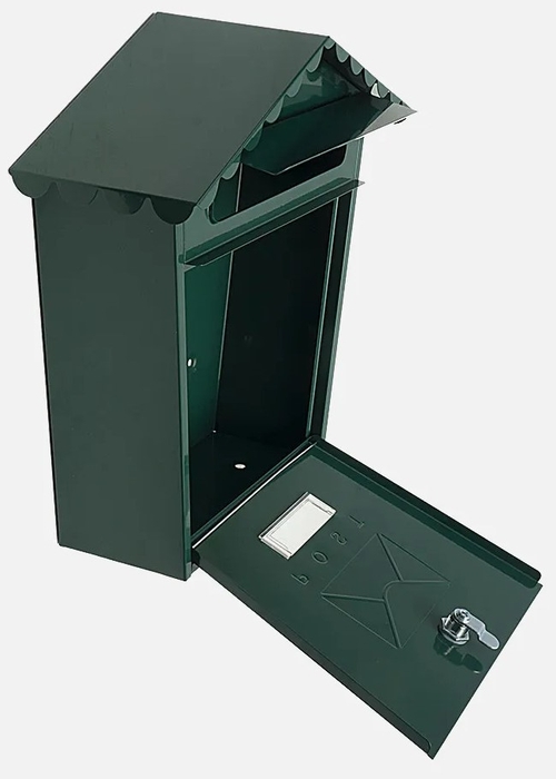 ABRILA OLENA Verde - Buzón de Correo Acero Galvanizado