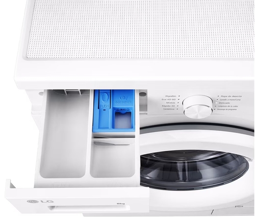 LG F4X1008NWH Blanco - Lavadora Carga Frontal 8KG 1400RPM