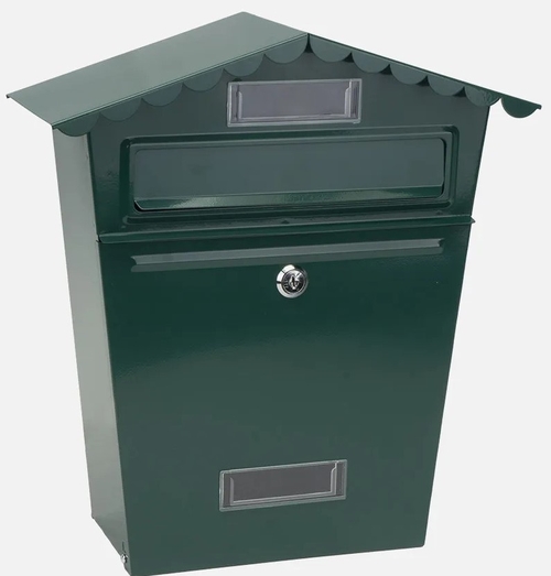 ABRILA FRIDA Verde - Buzón de Correo Acero Galvanizado