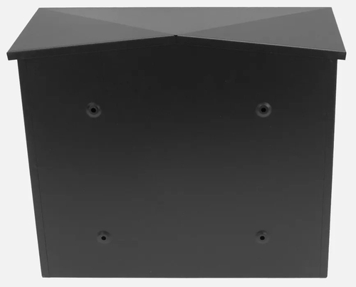 ABRILA NIKITA Negro - Buzón de Correo Acero Galvanizado