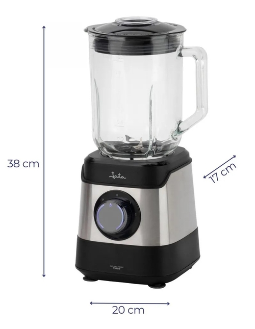 JATA JEBT3855 INOX - Batidora de Vaso 1500W