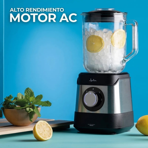 JATA JEBT3855 INOX - Batidora de Vaso 1500W
