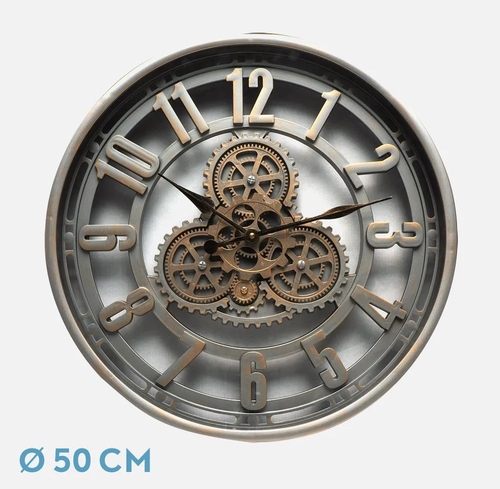 ABRILA ALFACAR Champan - Reloj de Pared 50CM