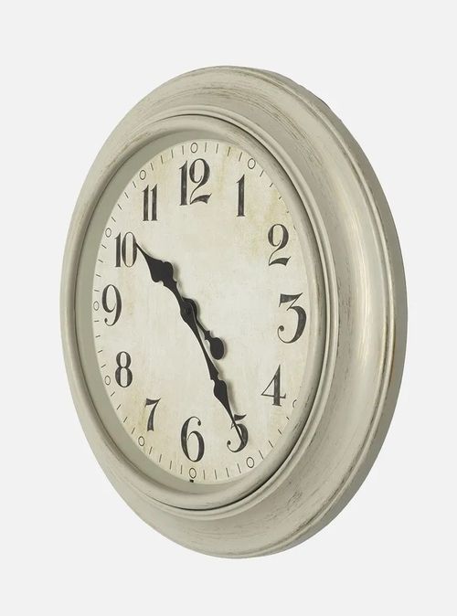 ABRILA LAMBA Blanco - Reloj de Pared 46CM