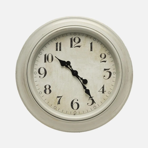 ABRILA LAMBA Blanco - Reloj de Pared 46CM