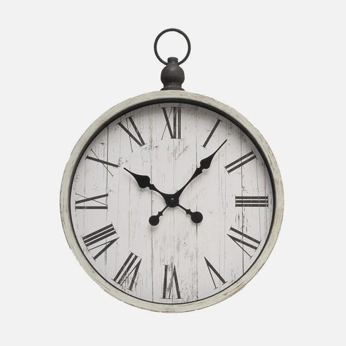 ABRILA VELVET Beis - Reloj de Pared 37,5CM