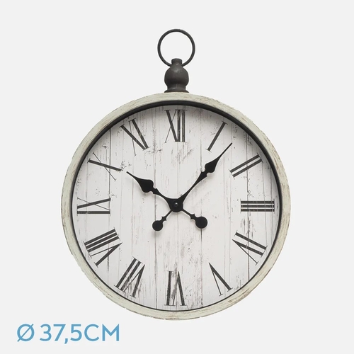 ABRILA VELVET Beis - Reloj de Pared 37,5CM