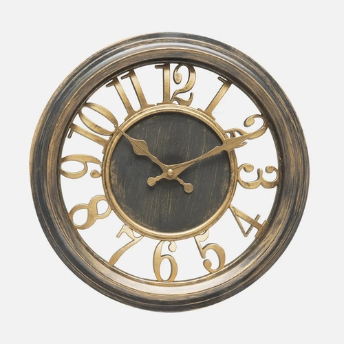 ABRILA LIMBO Cuero Envejecido - Reloj de Pared 33CM